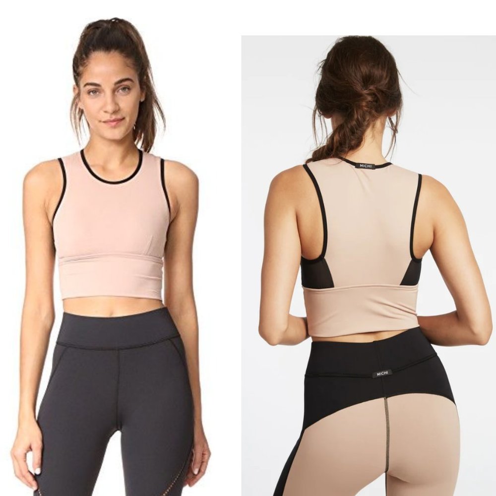 MICHI Ignite athletic crop top